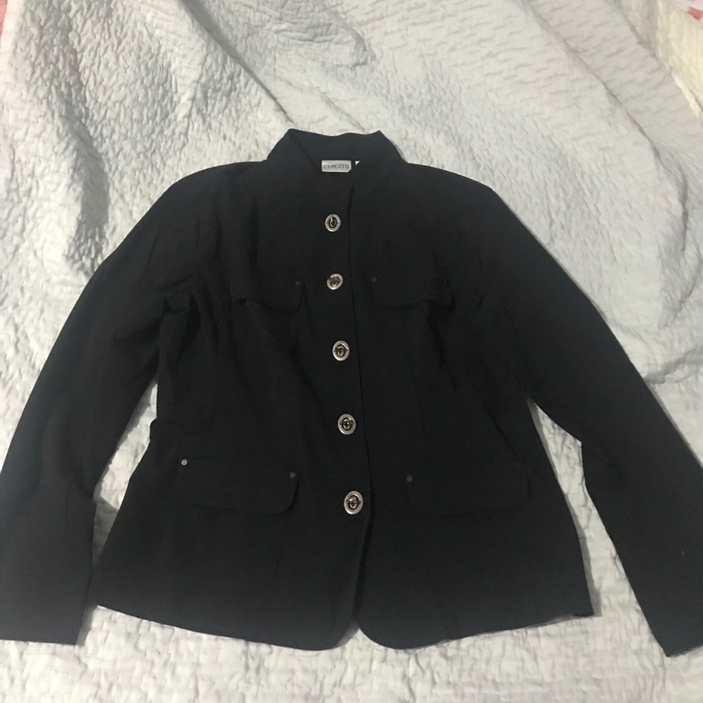 Chicos black blazer